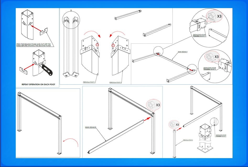 Notice de montage par HOGGAR solution